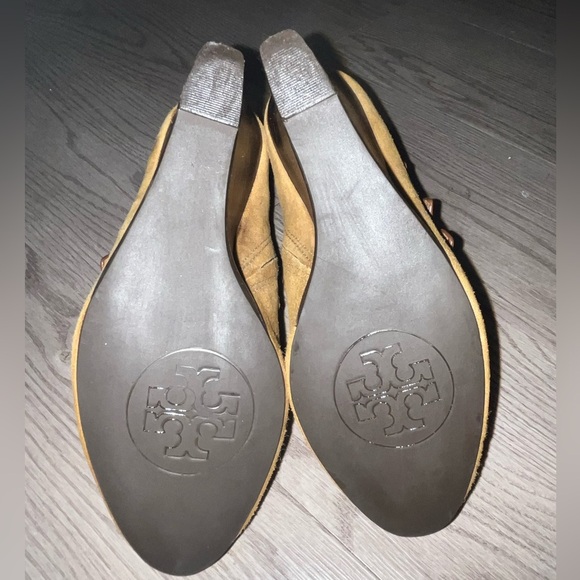 Tory Burch Gabriel High Wedge, Size 7M - Picture 5 of 16